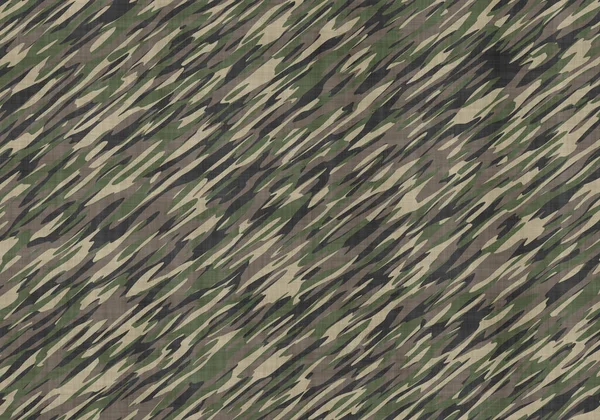 Camuflagem Textura Têxtil Militar — Fotografia de Stock
