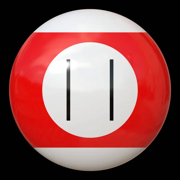 赤と黒の背景の白い丸ボタン — ストック写真