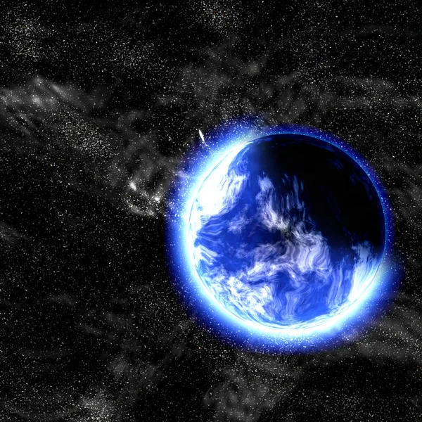 宇宙の地球 Nasaが提供するこの画像の要素は — ストック写真