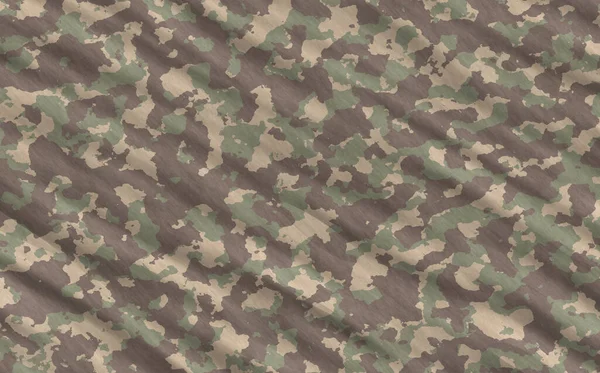 Camuflagem Textura Têxtil Militar — Fotografia de Stock