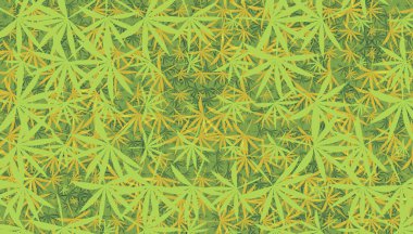  Yaprak yaprakları dekor oluşturur