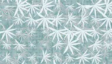  Yaprak yaprakları dekor oluşturur