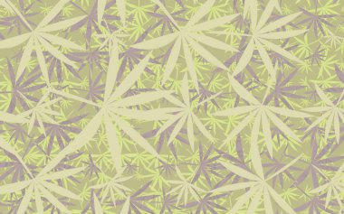 Dekoratif çiçek yaprakları dekoru terk eder