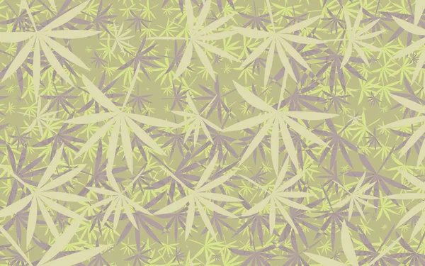 Dekoratif çiçek yaprakları dekoru terk eder