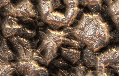 soyut fütüristik taş metal çelik