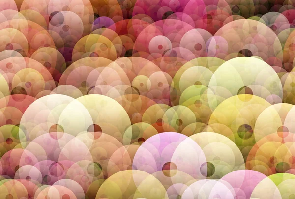 renkli soyut eğimli çemberler