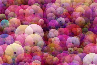 renkli dekoratif eğimli çemberler