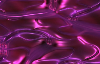 Dekoratif parlak metal saten şablon