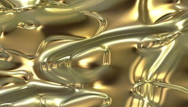 Dekoratif parlak metal saten şablon