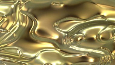 Dekoratif parlak metal saten şablon