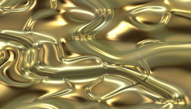 Dekoratif parlak metal saten şablon