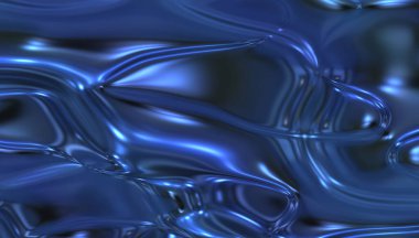 mavi soyut sıvı saten arkaplan