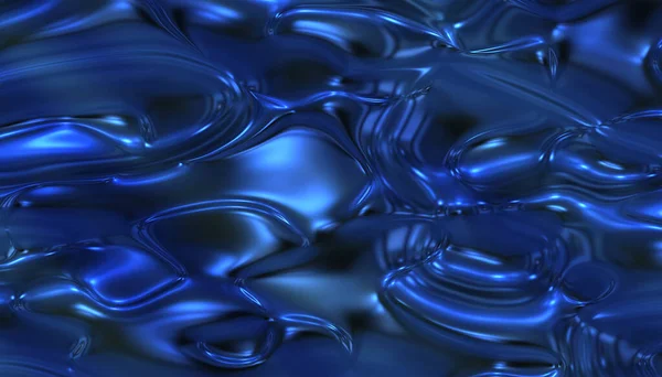 mavi soyut sıvı saten arkaplan