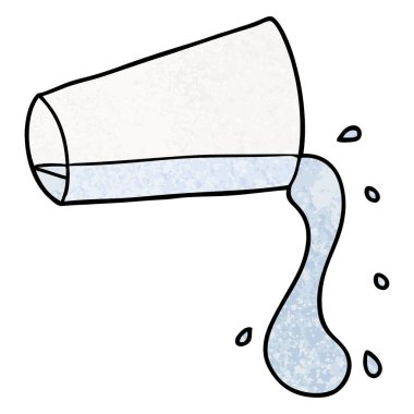 çizgi film serin bir içim su