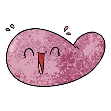 vektör çizim karikatür mesane