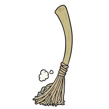 Cadılar Bayramı karikatür cadılar süpürge