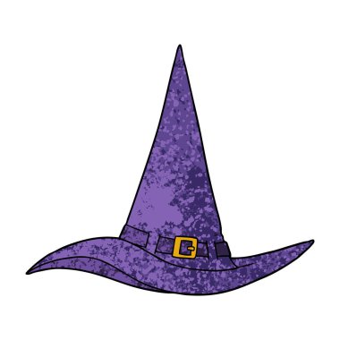 Cadı şapkasının vektör çizimi