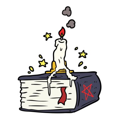 mum salya ile ürkütücü spellbook çizgi film