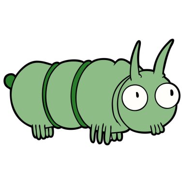 sevimli çizgi hata vektör çizim