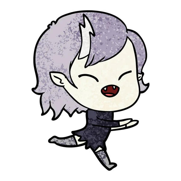 kaçan gülen vampir kız çizgi film