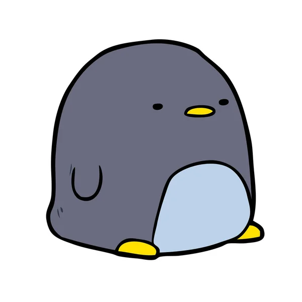 かわいいペンギンのベクトルイラスト — ストックベクタ