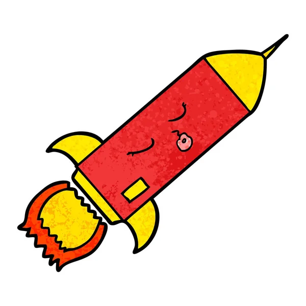 Векторная Иллюстрация Ракеты Носителя — стоковый вектор