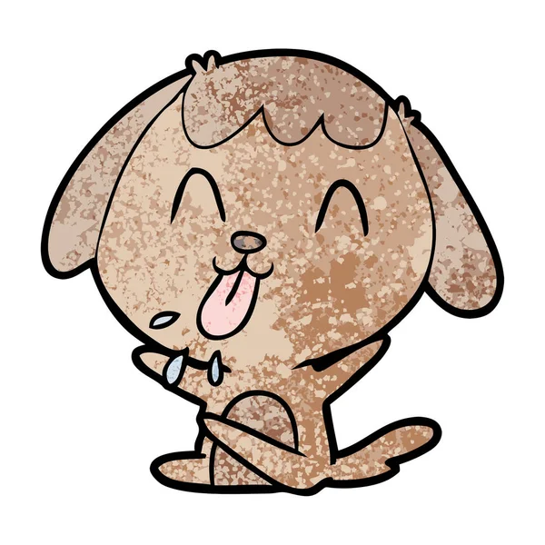 かわいい犬のベクトルイラスト — ストックベクタ