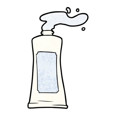 çizgi film krem tüp