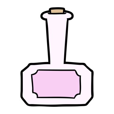 vektör çizim karikatür şişe