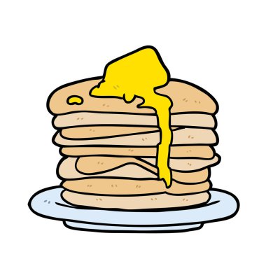 Krep yığını çizgi film