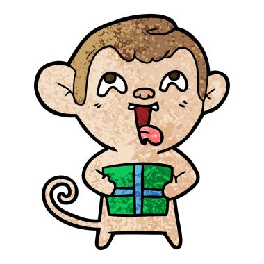 Noel hediyesi maymunla deli çizgi film