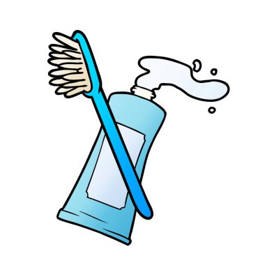 çizgi film krem tüp