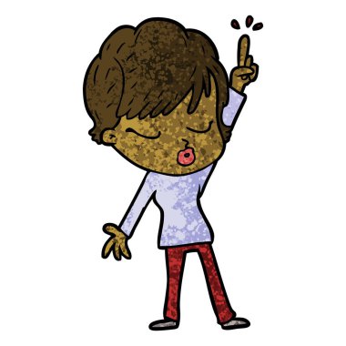 çizgi film gözleri kadınla kapat