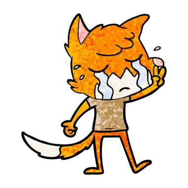 sallama tilki çizgi film ağlıyor