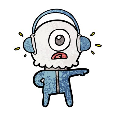 çizgi film Tepegöz'ü yabancı uzay adamı müzik