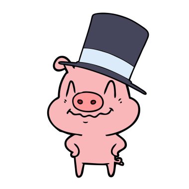 gergin çizgi film zengin domuz