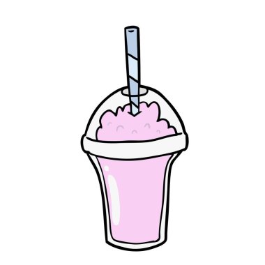 vektör çizim karikatür güler yüzlü