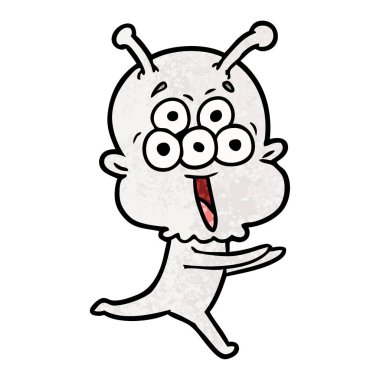 mutlu çizgi film yabancı çalışan