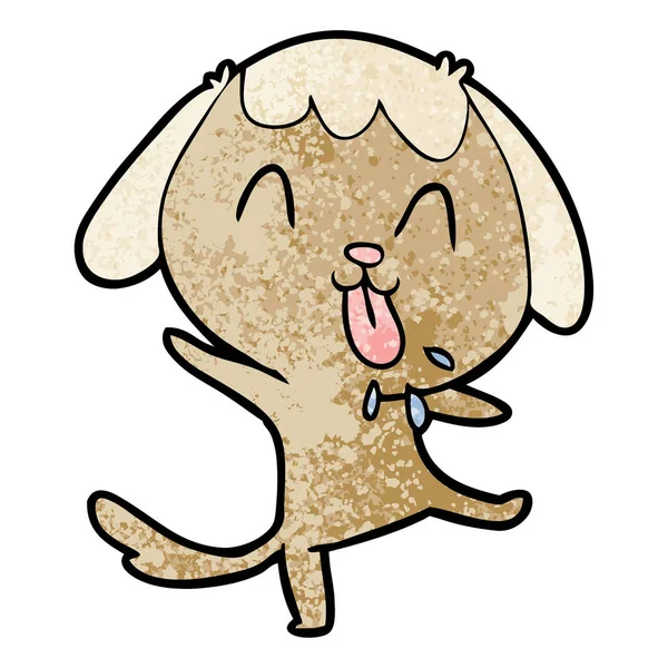 Çizgi film köpeğinin vektör çizimi