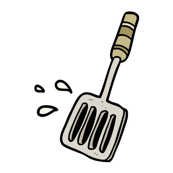 Cartoon Küchenspachtel Werkzeug — Stockvektor