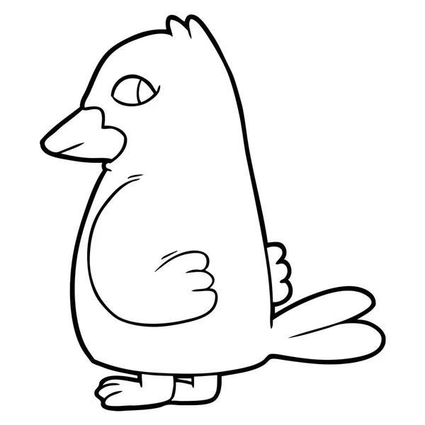 Ilustración Vectorial Aves Dibujos Animados — Vector de stock