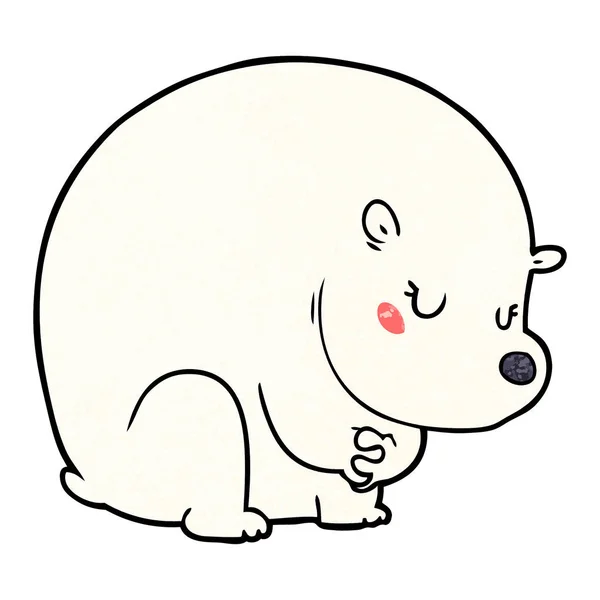 귀여운 북극곰 — 스톡 벡터