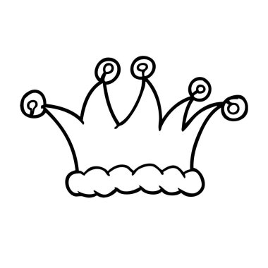 vektör çizim karikatür şapka