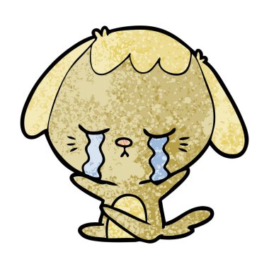 Çizgi film köpeğinin vektör çizimi