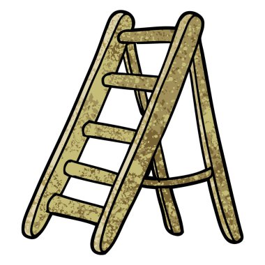vektör çizim karikatür merdiven