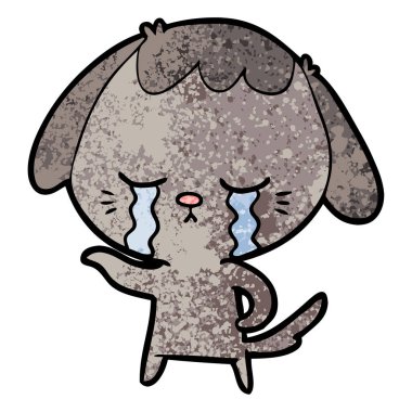 Çizgi film köpeğinin vektör çizimi