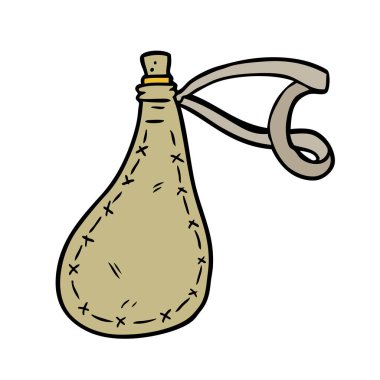 çizgi film eski su şişesi