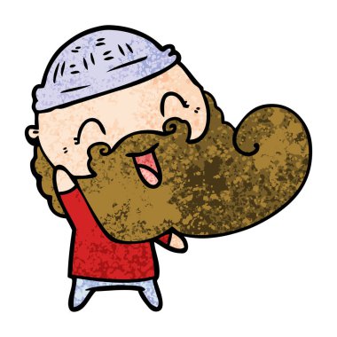 Viking çocuk vektör çizim