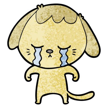 Çizgi film köpeğinin vektör çizimi