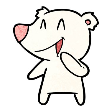 Çizgi film ayı vektör çizim 